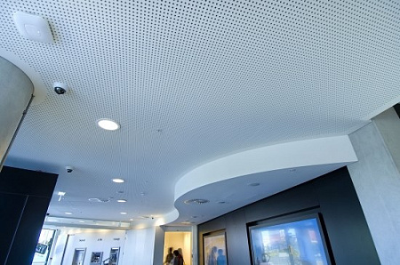Knauf Cleaneo Плиты перфорированные гипсовые звукопоглощающие (ППГЗ) Knauf Cleaneo Плиты перфорированные гипсовые звукопоглощающие (ППГЗ)